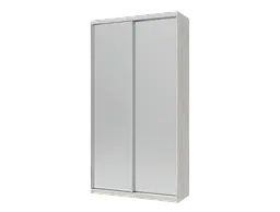 Шафа-купе Doros Сіті Лайт Біле дерево 2 Дзеркала 120х60х225 (42002041)
