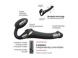 Безремінний страпон Strap-On-Me Multi Orgasm - S, 14.7 см - мініатюра 3