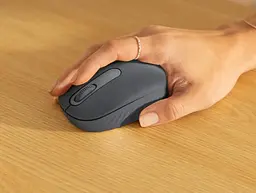 Миша Logitech M196 Bluetooth Grey (910-007459) - мініатюра 2