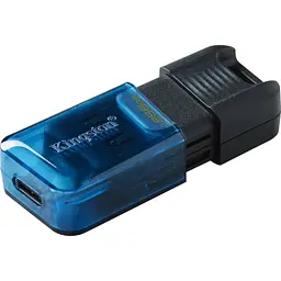 Флеш-накопичувач Kingston DT80M 128 ГБ 256 МБ/с USB-C 3.2 - мініатюра 2