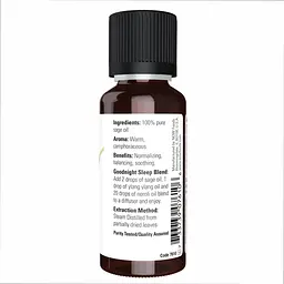 Олія шавлії Now Essential Sage Oil 30 ml - мініатюра 3