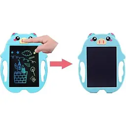 Планшет для малювання DK Kids Pad 9` Color Piggy Blue [115856] - мініатюра 3