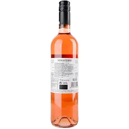 Вино Monasterio de las Vinas Garnacha рожеве напівсухе безалкогольне 0.75 л - мініатюра 2