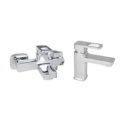 Набір змішувачів для ванни Lidz Wawel 001 + Wawel 006 Chrome