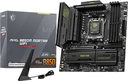 Материнская плата MSI MAG B850M Mortar WiFi Socket AM5 - мініатюра 1