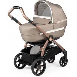 Коляска 3 в 1 Peg-Perego Book Mon Amour SLK рожеве золото  - мініатюра 2
