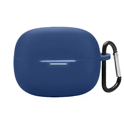 Силіконовий чохол для навушників Xiaomi Redmi Buds 6 Pro, Hang Case, синій, ультратонкий захисний кейс товщиною 2 мм, захист від подряпин, пилу та ударів, компактний, з карабіном для кріплення, ArmorStandart (ARM83395)