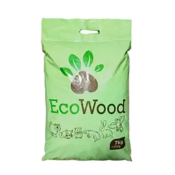 Наповнювач для туалету для домашніх тварин EcoWood деревинний 7 кг E-800580