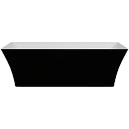 Ванна окремостояча матова Amidicon Sparta 173x73 чорна з литого каменю SPARTA_173_BLACK_MAT, Чорний матовий