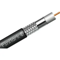 Кабель телевізійний FinMark RG-8-TC90 коаксіальний, black, 100м (274129)