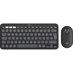 Комплект (Клавіатура та миша) Logitech Pebble 2 Combo for Mac Wireless Graphite (920-012244)