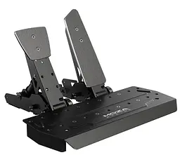 Комплект педалей MOZA SR-P USB Тензодатчик 100kg (2 педалі) Black