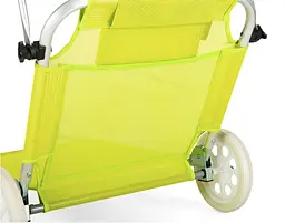 Шезлонг лежак Outtec Sun з дашком жовтий - мініатюра 5
