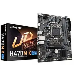 Материнська плата Gigabyte H470M K (H470M K) (Socket 1200, Intel H470, Micro-ATX) Б/в - мініатюра 5