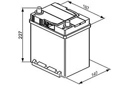 Акумулятор Bosch S4 Silver 40Ah EN 330A (0 092 S40 300) - мініатюра 5
