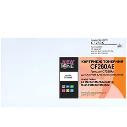 Картридж тон. NEWTONE для HP LJ M425dn/M425dw/M401 аналог CF280A Black ( 2700 ст.) (CF280AE) - мініатюра 2