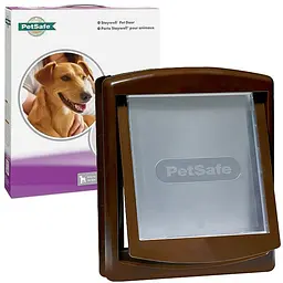 PetSafe Staywell Original Петсейф Стейвел Оригинал дверці для котів і собак до 18 кг. коричневий 352Х294мм