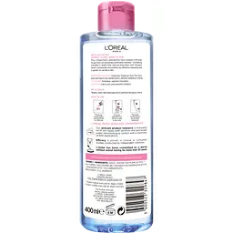 Міцелярна вода L'Oreal Paris Skin Expert, для сухого та чутливого типу шкіри, 400 мл (A8948100) - мініатюра 2