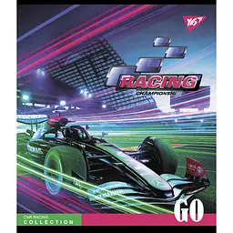 Набір зошитів Yes Racing championship А5 в лінійку 48 аркушів 5 шт. (766881) - мініатюра 4
