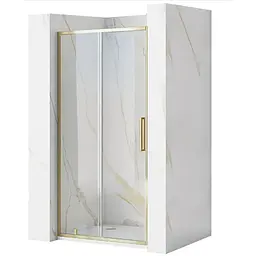 Душові двері Rea Rapid Slide 110 gold REA-K5613