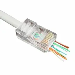 Конектор RJ45 FTP 5e Cablexpert (LC-PTF-01/100) 100 шт. модульний