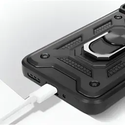 Чохол до мобільного телефона BeCover Military Samsung Galaxy M35 5G SM-M356 Black (711541) - мініатюра 6