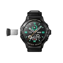 Дитячий смарт-годинник HOCO Y107 4G 32mm. 700 mAh. IP54. children phone watch black - мініатюра 4
