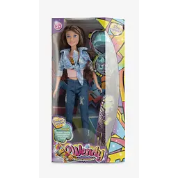 Лялька Скейтбордистка "Wendy" 43010 30 см Блакитний
