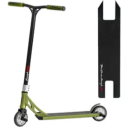 Самокат трюковий Best Scooter Чорно-жовтий 000254821