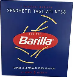 Макарони Barilla Spaghetti Tagliati №38 500 г (8076809504386)