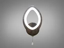 Бра настінне LED Diasha 8059/1BHR, 15W, чорний хром, сучасний стиль для читання