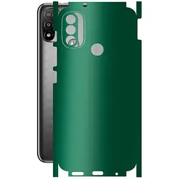 Защитная пленка StatusSKIN для Motorola Moto E20 Корпус Винил Зеленая