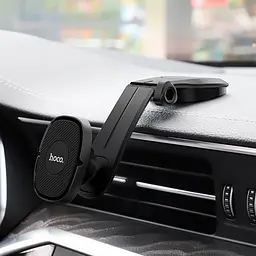 Автомобільний тримач холдер Hoco CA61 Black - мініатюра 5