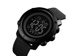 Наручний годинник чоловічий 1426BKBK All Black Skmei acs0030748 - мініатюра 5