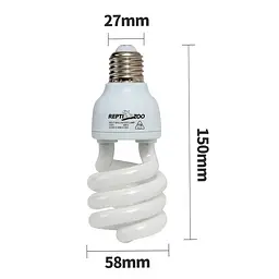 Люмінесцентна лампа Repti-Zoo Desert Lamp 10.0 UVB 26W для пустельних та тропічних рептилій (CT1026) - мініатюра 4