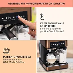 Кавоварка Klarstein Arabica Comfort (10041524) - мініатюра 3