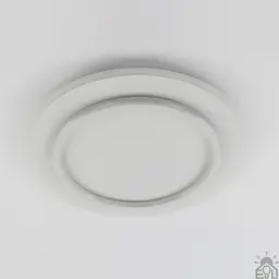 Світлодіодна люстра VEGA DUAL 2R 75 Вт 450×53 мм Біла ESLLSE - мініатюра 4