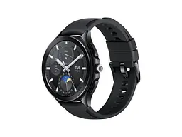 Смарт-годинник Xiaomi Watch 2 Pro Bluetooth Black Case with Black Fluororubber Strap (BHR7211GL) - мініатюра 3