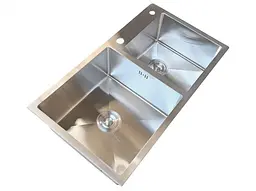 Кухонна мийка Romzha Arta U-750D RO43422, Нержавіюча сталь - мініатюра 5