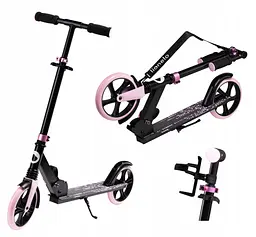 Самокат Lionelo Luca Black Carbon Pink (LO-LUCA BLACK CARBON PINK) - мініатюра 5