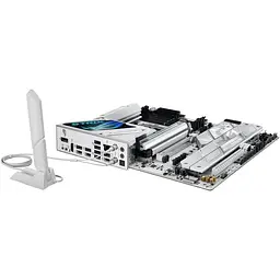 Материнська плата Asus Rog Strix Z890-A Gaming WIFI s1851 Z890 4xDDR5 M.2 DP HDMI Wi-Fi BT ATX білий - мініатюра 10