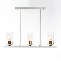 Люстра 3glass С, PikArt арт. 4625. Білий