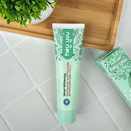 Зубная паста hey you Velvet Whitening отбеливание и реминерализация (фтор 1448 ppm) 100 мл - миниатюра 2