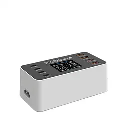 Мультизарядний пристрій Addap 8 портів USB Type-C A9 65 W PD (WLX-A9) - мініатюра 2