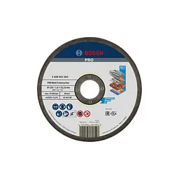 Круг відрізний Bosch Multi Construction прямий 125х1.6мм (2.608.602.383) - мініатюра 1