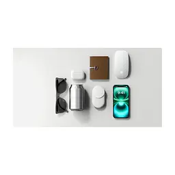 Зарядний пристрій Belkin UltraCharge Wireless 2-in-1 25W white (WIZ039KQWH) - мініатюра 2