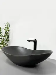 Умивальник VBI Turin black matt накладний VBI-011502, Чорний матовий - мініатюра 2