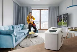 Льодогенератор побутовий, 12кг/добу, 1.8л, дисплей, білий Gorenje kuh0015177 - мініатюра 4