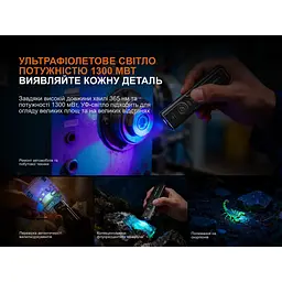 Ліхтар наключний Fenix E06R PRO, зелений - мініатюра 8