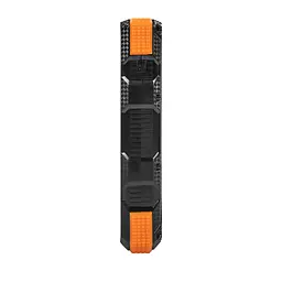 Повербанк з сонячною панеллю 20000mAh Power Bank Kraft KPB-U1830WFCS Orange бездротова зарядка LED-ліхтар (43-00066) - мініатюра 2
